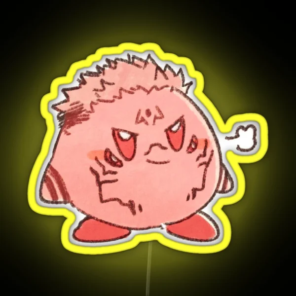Cute Sukuna RGB Neon Sign
