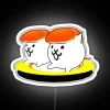 Cute Sushi Battle Cats RGB Neon Sign - Image 5