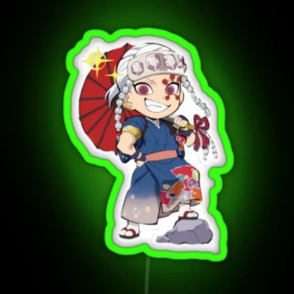 Cute Tengennn Uzuiiiii RGB Neon Sign