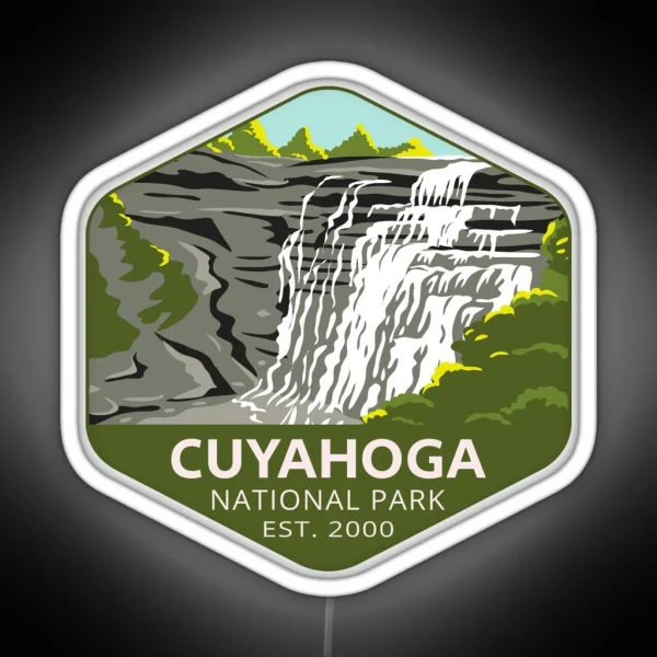 Cuyahoga Valley National Park RGB Neon Sign