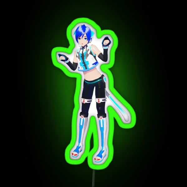 Cyber Cat KAITO RGB Neon Sign