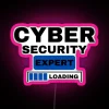 Cyber Security Expert Loading Cybersecurity Funny Gift Text Quotes RGB Neon Sign - Image 6