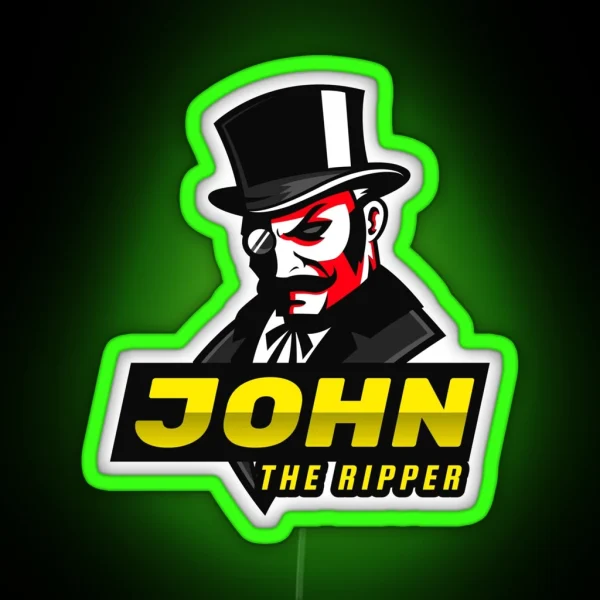 Cyber Security Hacker John The Ripper RGB Neon Sign