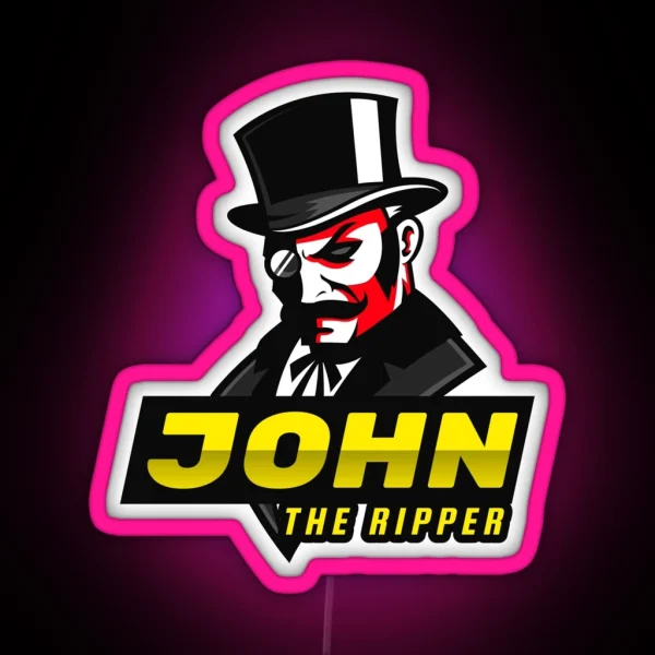 Cyber Security Hacker John The Ripper RGB Neon Sign