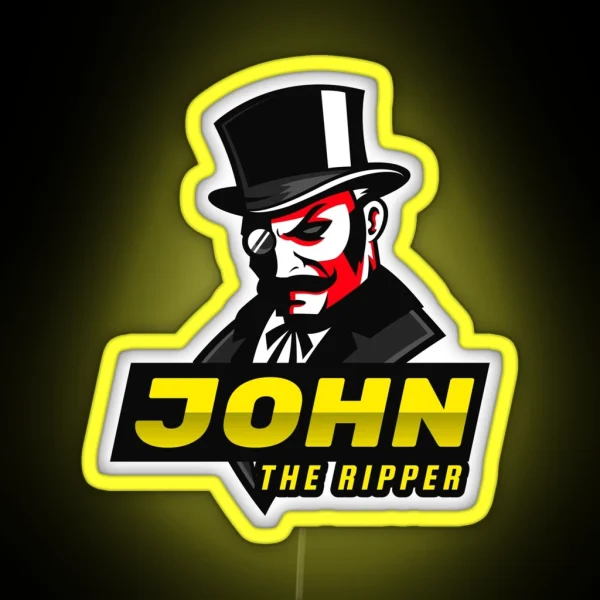 Cyber Security Hacker John The Ripper RGB Neon Sign