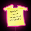 Cyber Security Hacker Yellow Post IT User Name And Password 3 RGB Neon Sign - Image 6