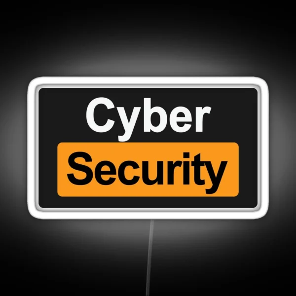 Cyber Security RGB Neon Sign