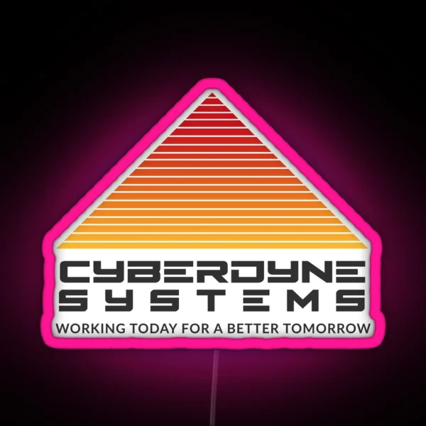 Cyberdine Systems Terminator Led RGB Neon Sign