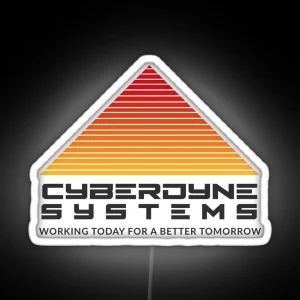 Cyberdine Systems Terminator Led RGB Neon Sign