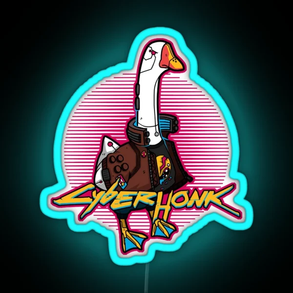 Cyberhonk RGB Neon Sign
