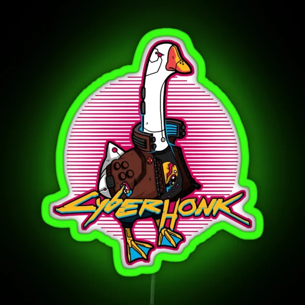 Cyberhonk RGB Neon Sign