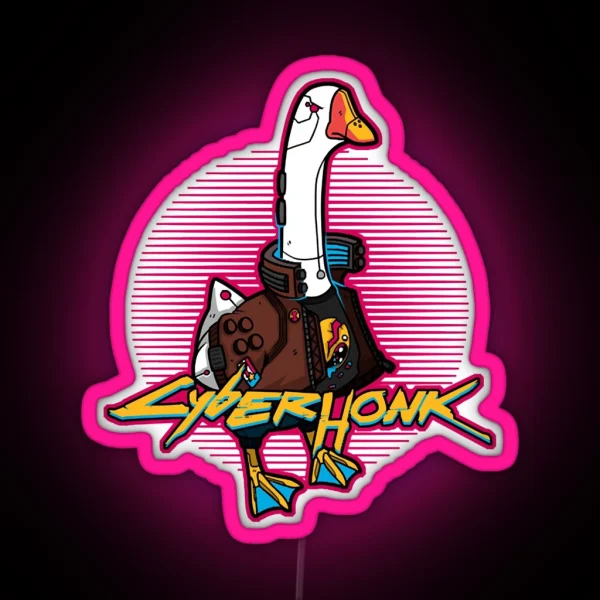 Cyberhonk RGB Neon Sign