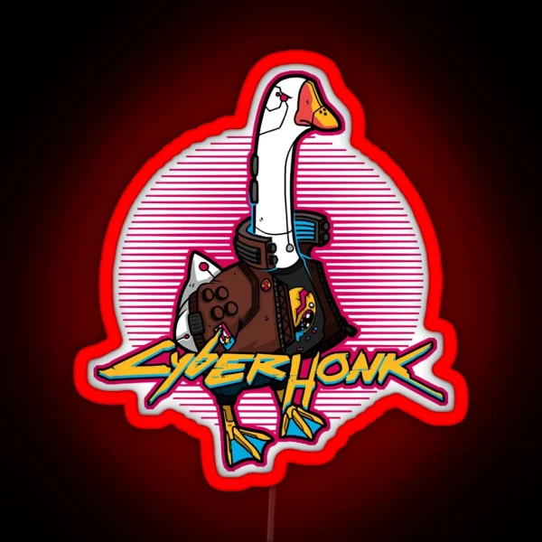 Cyberhonk RGB Neon Sign