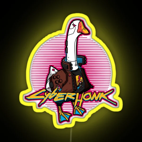 Cyberhonk RGB Neon Sign