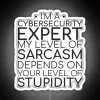 Cybersecurity Expert Sarcasm Cybersecurity RGB Neon Sign