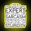 Cybersecurity Expert Sarcasm Cybersecurity RGB Neon Sign - Image 5