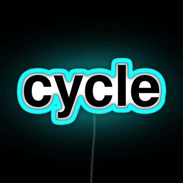 Cycle RGB Neon Sign