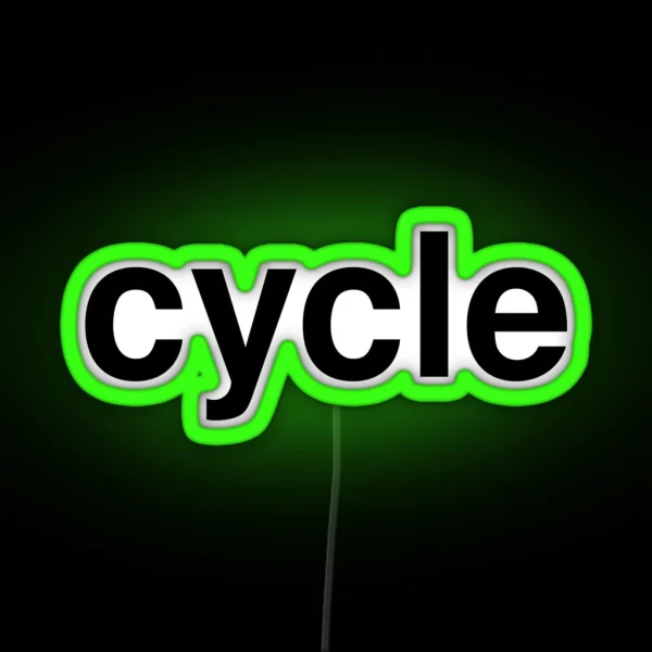 Cycle RGB Neon Sign