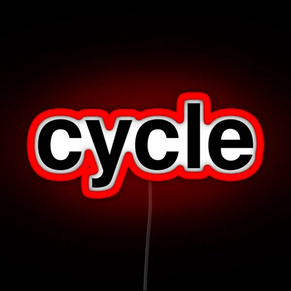 Cycle RGB Neon Sign