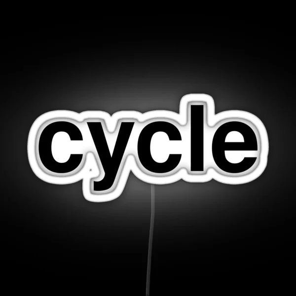 Cycle RGB Neon Sign