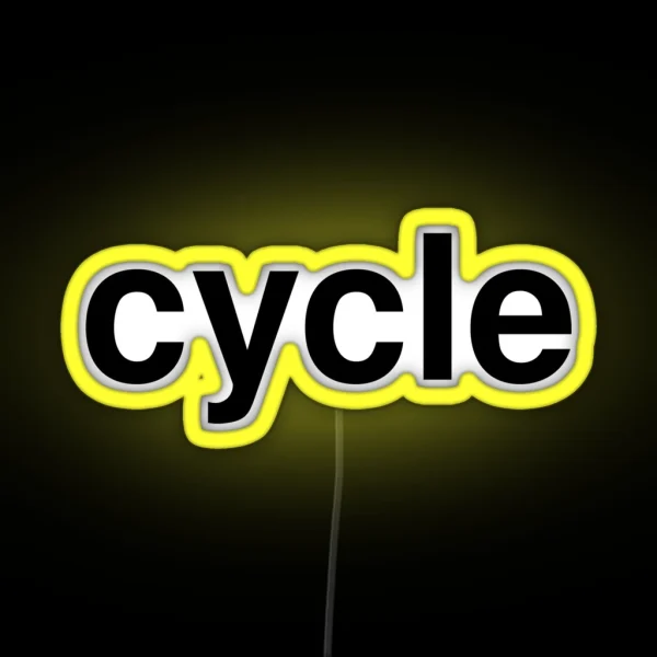 Cycle RGB Neon Sign