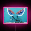 Cycling Angel RGB Neon Sign - Image 6