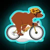 Cycling Grizzly Bear Brown Bear RGB Neon Sign - Image 2