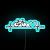 Cycling Is Life RGB Neon Sign - Image 2