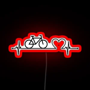 Cycling Is Life RGB Neon Sign