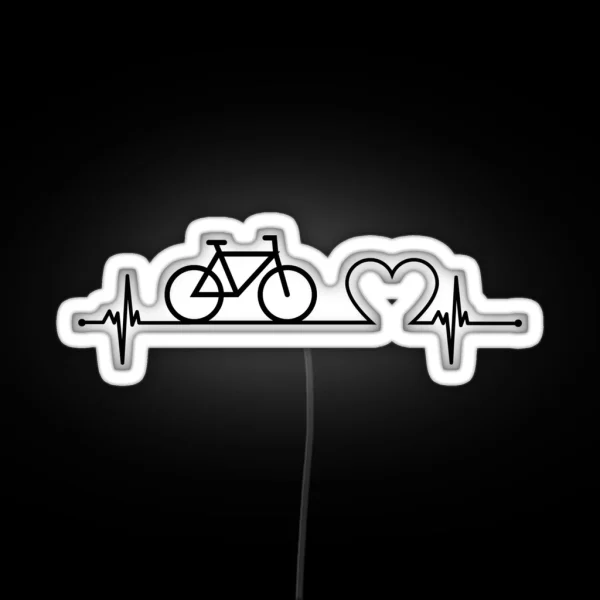 Cycling Is Life RGB Neon Sign