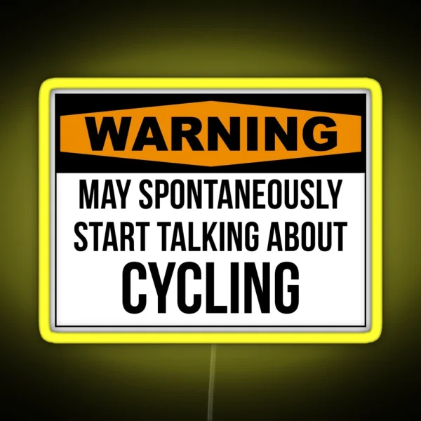 Cycling RGB Neon Sign