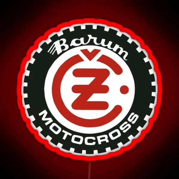 CZ Motocross RGB Neon Sign