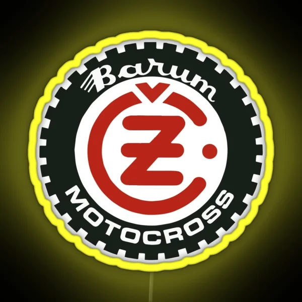 CZ Motocross RGB Neon Sign