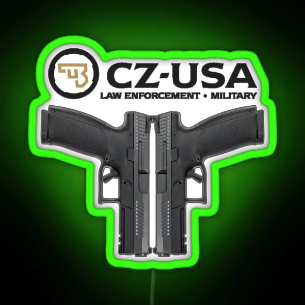 CZ USA RGB Neon Sign