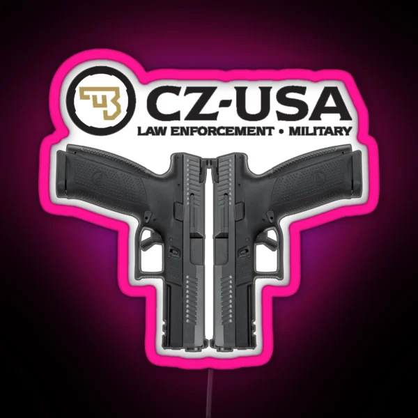 CZ USA RGB Neon Sign