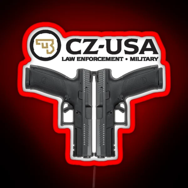 CZ USA RGB Neon Sign