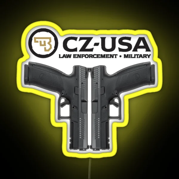 CZ USA RGB Neon Sign