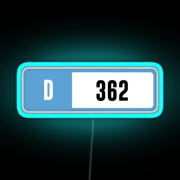 D 362 Forza Performance Index RGB Neon Sign