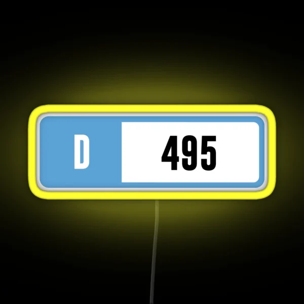 D 495 Forza Performance Index RGB Neon Sign