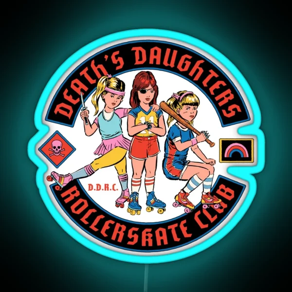 D D R C RGB Neon Sign