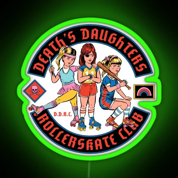 D D R C RGB Neon Sign