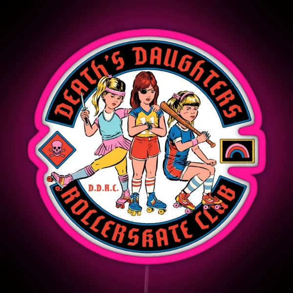 D D R C RGB Neon Sign