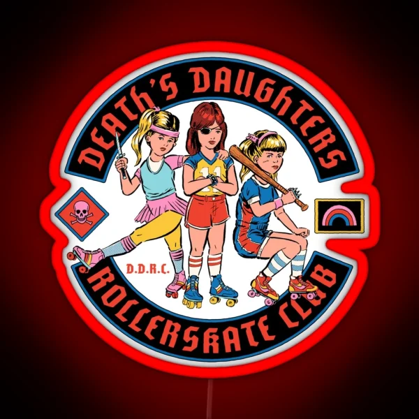 D D R C RGB Neon Sign