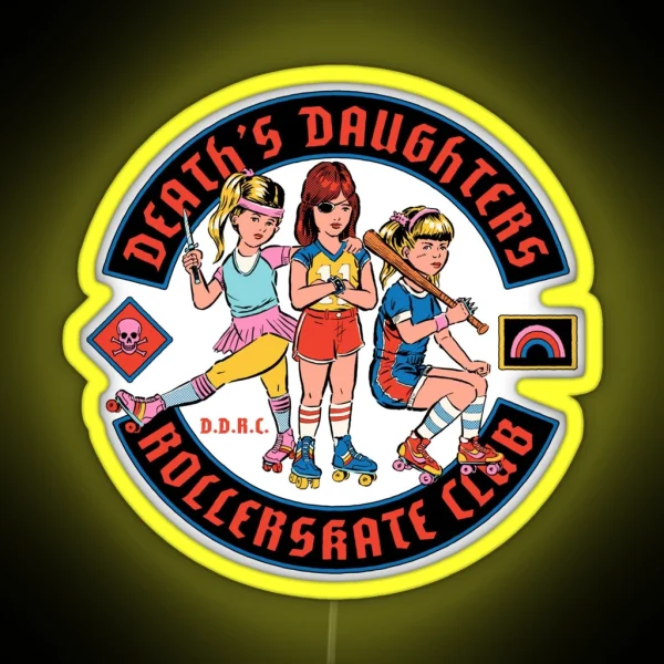 D D R C RGB Neon Sign