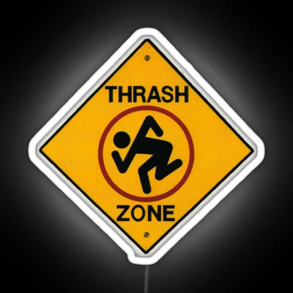D R I Thrash Zone RGB Neon Sign