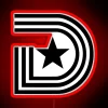D Town Black Star RGB Neon Sign