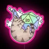 D20 Merlin Cat RGB Neon Sign - Image 6