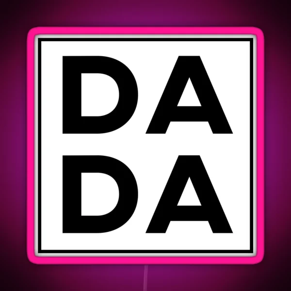 Da Da Father S Day RGB Neon Sign