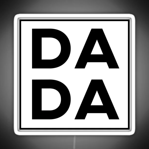Da Da Father S Day RGB Neon Sign