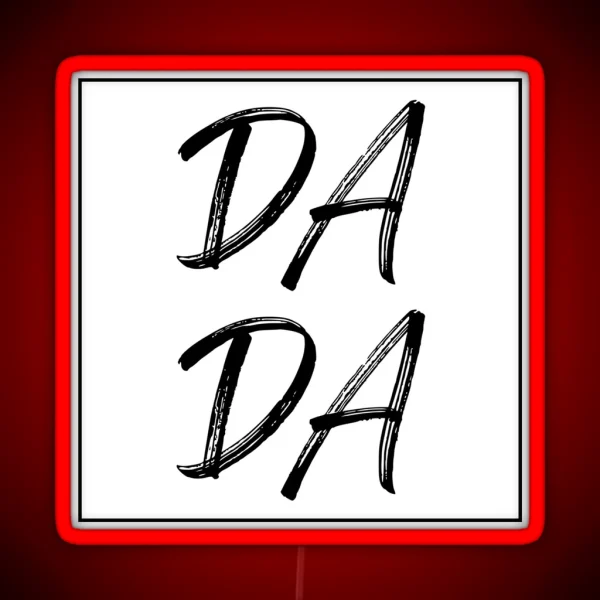 DA DA Father S Day RGB Neon Sign